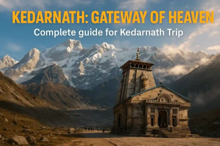 how to visit kedarnath temple